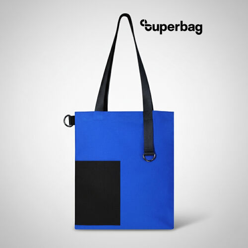 Шоппер Superbag Color (синий с чёрным) 1 Шоппер Superbag Color (синий с чёрным) 1