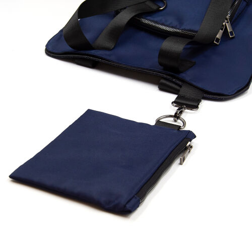 Шоппер Superbag Pocket (темно-синий с черным) 2