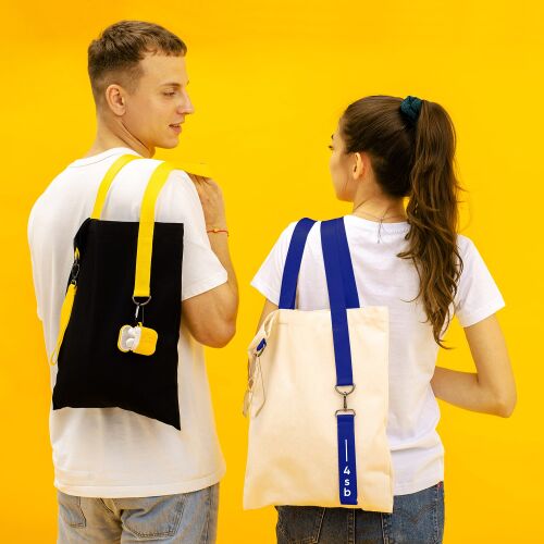 Шоппер Superbag (неокрашенный с синим) 4