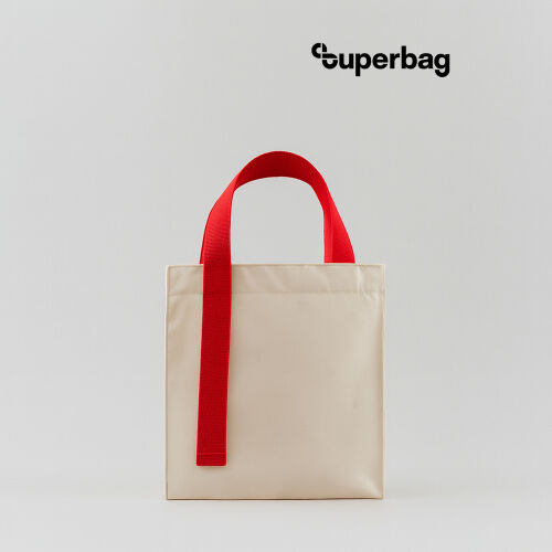 Шоппер Superbag Pack (S) (неокрашенный с красным) 1 Шоппер Superbag Pack (S) (неокрашенный с красным) 1