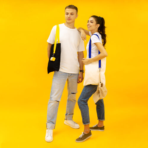 Шоппер Superbag (неокрашенный с синим) 6