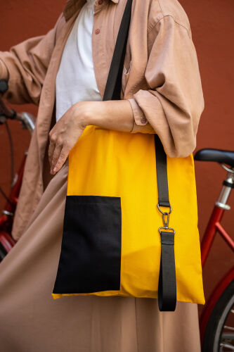 Шоппер Superbag Color (жёлтый с чёрным) 4 Шоппер Superbag Color (жёлтый с чёрным) 4