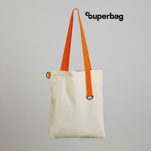 Шоппер Superbag (неокрашенный с оранжевым) 1 Шоппер Superbag (неокрашенный с оранжевым) 1