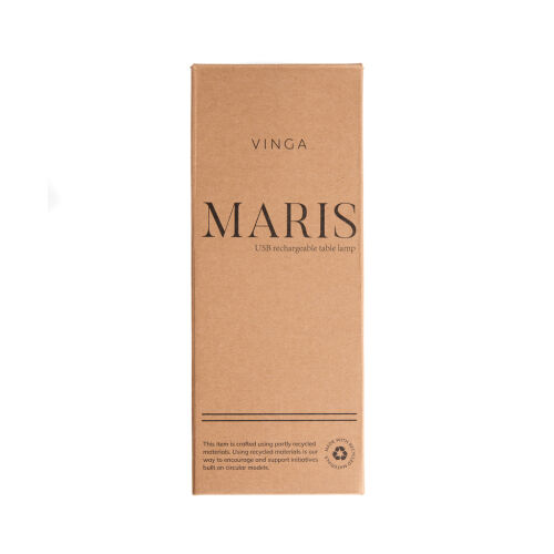 Настольная лампа VINGA Maris из переработанного пластика RCS сер 5