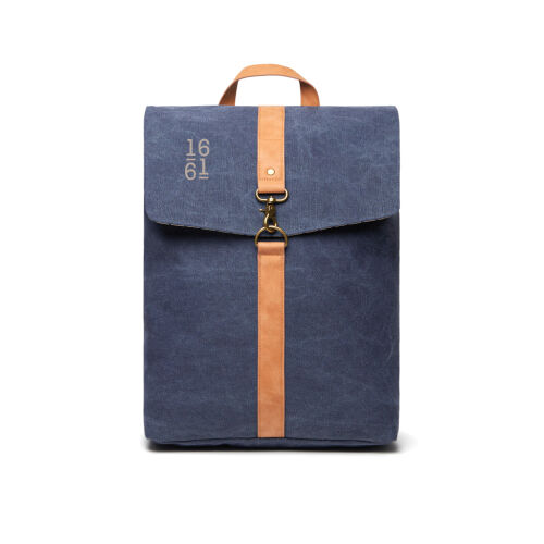 Рюкзак VINGA Bosler из переработанного канваса GRS, 15’’ синий 3