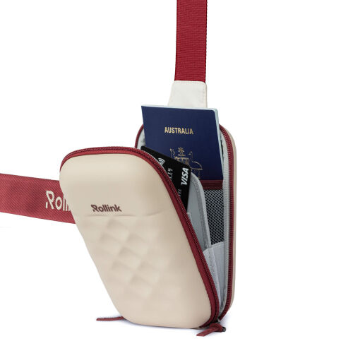 Дорожная сумочка Rollink Mini Bag Go 19,5x12x6 см, песочная 2 Дорожная сумочка Rollink Mini Bag Go 19,5x12x6 см, песочная 2