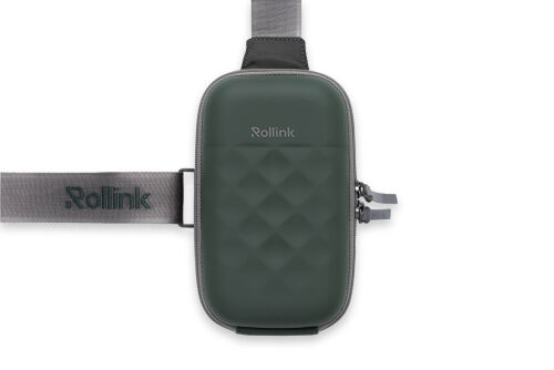 Дорожная сумочка Rollink Mini Bag Go 19,5x12x6 см, темно-зеленая 2 Дорожная сумочка Rollink Mini Bag Go 19,5x12x6 см, темно-зеленая 2