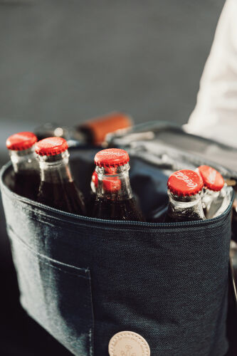 Велосипедная сумка-холодильник VINGA Sortino из rPET черная 5