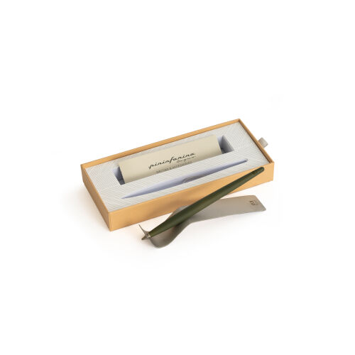 Шариковая ручка Pininfarina Piuma A MODERN CLASSIC SAGE GREEN 3 Шариковая ручка Pininfarina Piuma A MODERN CLASSIC SAGE GREEN 3