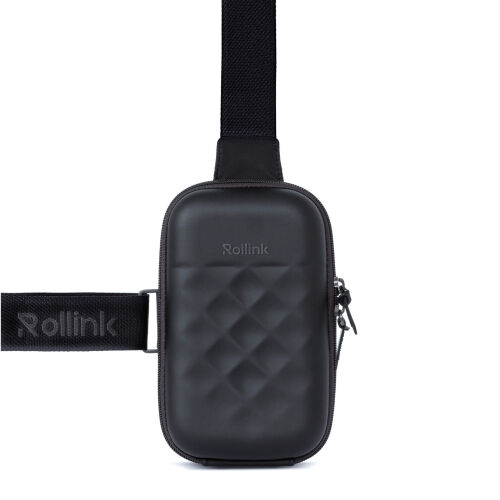 Дорожная сумочка Rollink Mini Bag Go 19,5x12x6 см, черная 1 Дорожная сумочка Rollink Mini Bag Go 19,5x12x6 см, черная 1