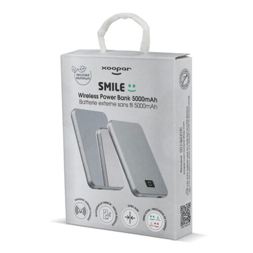 Внешний беспроводной аккумулятор Xoopar Smile с MagSafe и зеркал 4