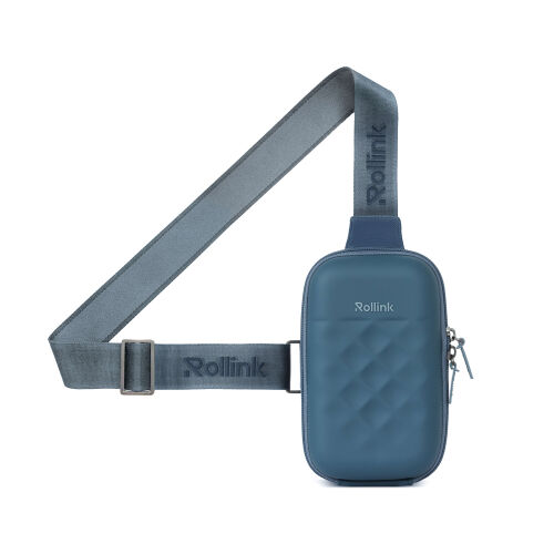 Дорожная сумочка Rollink Mini Bag Go 19,5x12x6 см, синяя 4 Дорожная сумочка Rollink Mini Bag Go 19,5x12x6 см, синяя 4