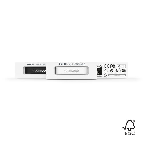 Кабель-брелок High Six Lite 6 в 1, черный 7 Кабель-брелок High Six Lite 6 в 1, черный 7