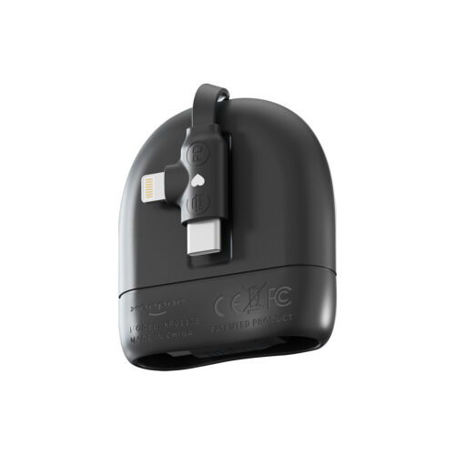 Кабель Xoopar ICE-R с ретрактором 2 в 1, разъёмы USB-C и Lightni 2