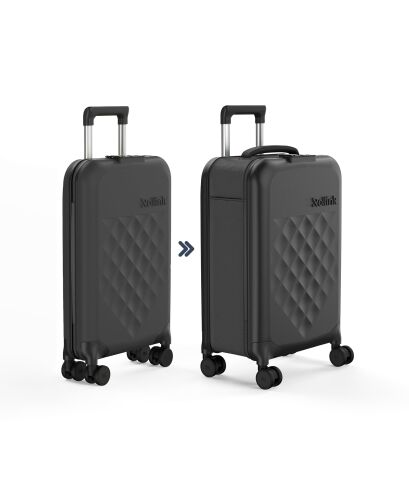 Чемодан складной Rollink Vega 360 55x40x20 см, 4 колеса, черный 1 Чемодан складной Rollink Vega 360 55x40x20 см, 4 колеса, черный 1