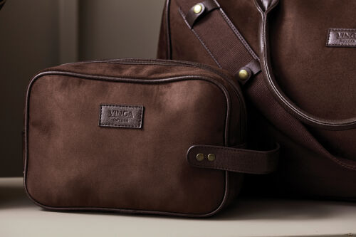 Косметичка VINGA Hunton коричневая 3