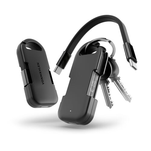 Внешний аккумулятор-брелок VONMAHLEN Evergreen Go, 1000 мАч, черный