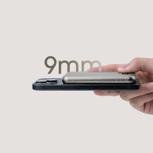 Внешний беспроводной аккумулятор Xoopar Smile с MagSafe и зеркал 4