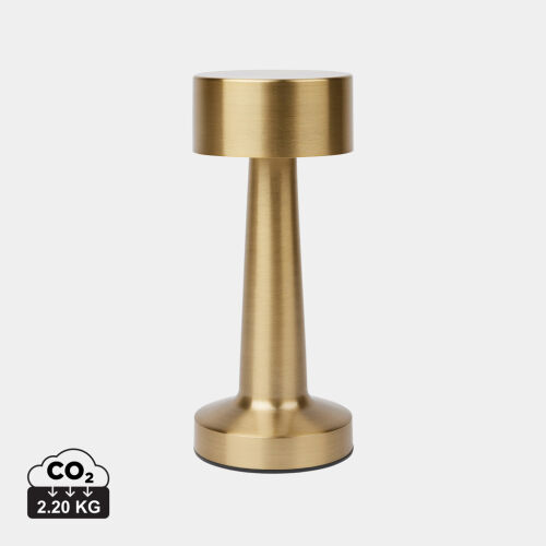 Настольная лампа VINGA Maris из переработанного пластика RCS зол 7