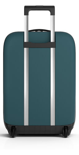 Чемодан складной Rollink Vega II 55x40x20 см, 2 колеса, сине-зел 2 Чемодан складной Rollink Vega II 55x40x20 см, 2 колеса, сине-зел 2