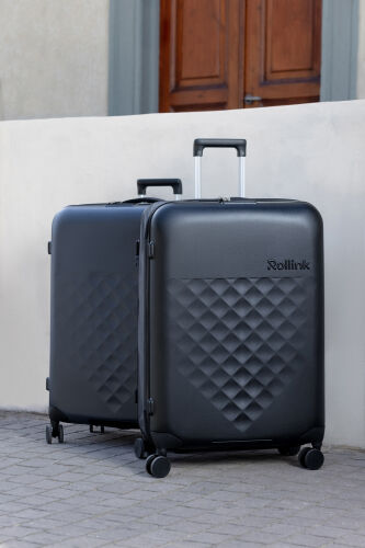 Чемодан складной Rollink Vega 360 55x40x20 см, 4 колеса, серо-си 5 Чемодан складной Rollink Vega 360 55x40x20 см, 4 колеса, серо-си 5
