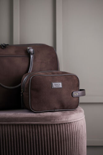 Косметичка VINGA Hunton коричневая 4