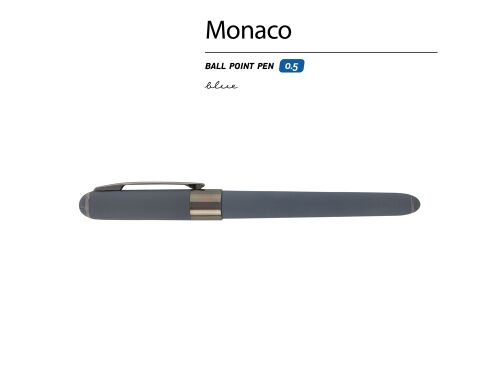 Ручка пластиковая шариковая «Monaco» софт-тач 2 Ручка пластиковая шариковая «Monaco» софт-тач 2