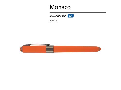 Ручка пластиковая шариковая «Monaco» софт-тач 2 Ручка пластиковая шариковая «Monaco» софт-тач 2