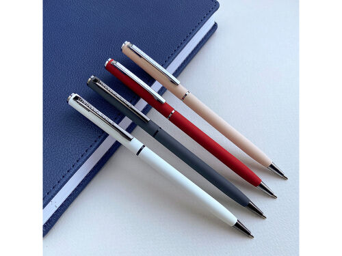 Ручка металлическая шариковая «Palermo», софт-тач 6