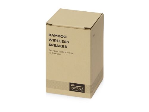 Портативная колонка из бамбука «Bongo» 7