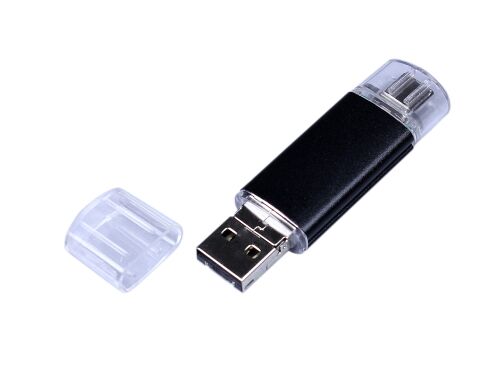 USB 2.0/micro USB/Type-C- флешка на 64 Гб 2