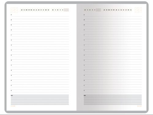Ежедневник недатированный А5 «Mercury» 4