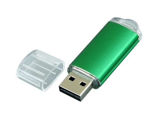 USB 2.0- флешка на 16 Гб с прозрачным колпачком 2