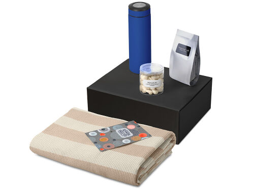 Подарочный набор «Re:y. Warm» с пледом, термосом и чаем 2