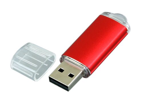 USB 2.0- флешка на 64 Гб с прозрачным колпачком 2