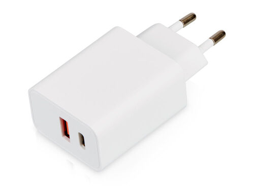 Сетевое зарядное устройство c выходами USB-A и USB-C «Recharger» 1