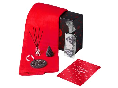 Подарочный набор «Re:Home» с пледом, свечой и диффузором 1