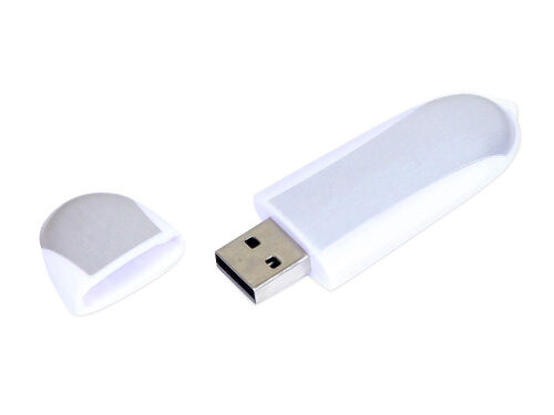 USB 3.0- флешка промо на 32 Гб овальной формы 2