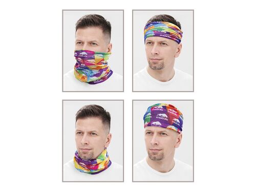 Многофункциональная бандана с возможностью полноцветной печати 1