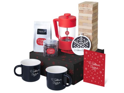 Подарочный набор «Re:Together» с френчпрессом, кружками и дженго 1