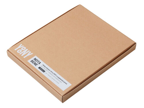 Блокнот А5 «NotaBene» с металлической шариковой ручкой и подстав 7