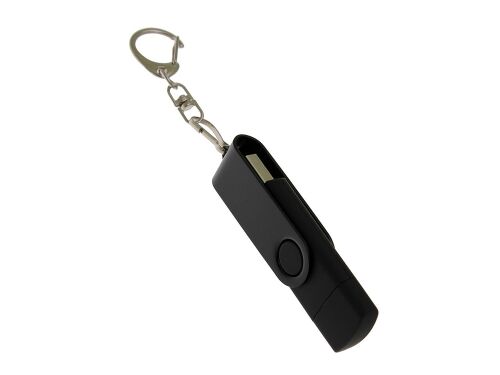 USB 3.0- флешка на 256 Гб с поворотным механизмом и дополнительн 2