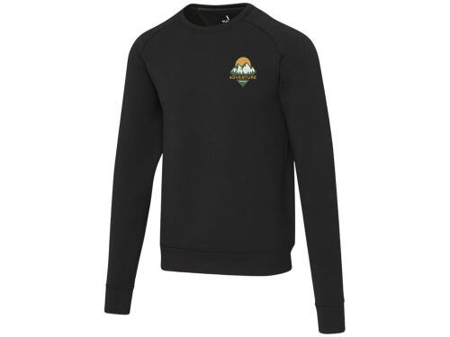 Спортивный свитер с круглым вырезом «Yukon» из интерлока, унисек 5