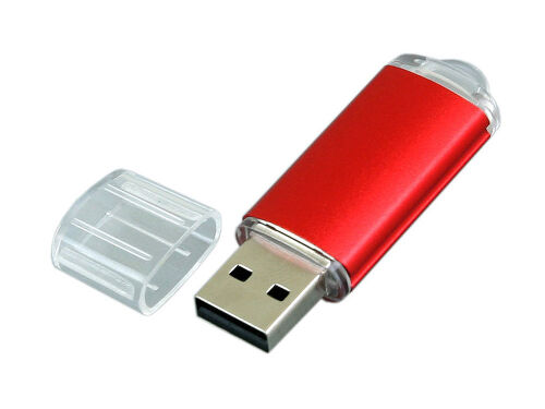 USB 2.0- флешка на 8 Гб с прозрачным колпачком 2