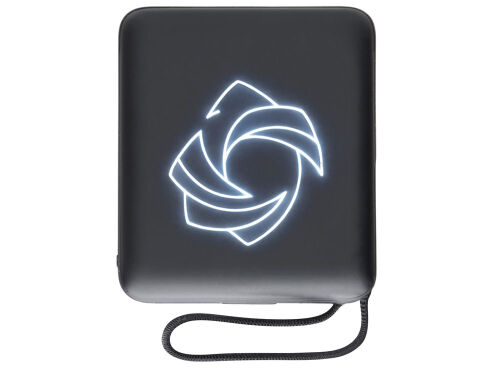 Магнитный беспроводной внешний аккумулятор c подсветкой лого «Эн 1