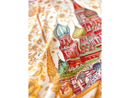 Платок «Собор Василия Блаженного» 2