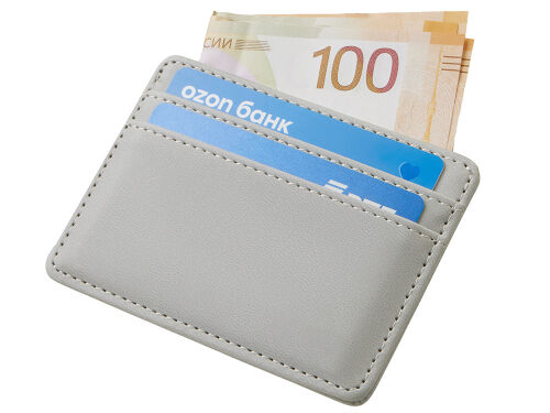 Картхолдер для двух карт и наличных денег с зажимом «Crave» 4