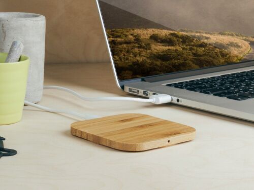 Беспроводное зарядное устройство «NEO Q5 Quick», 10 Вт, дерево 5