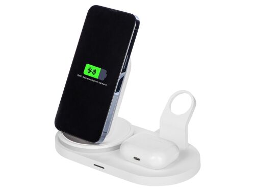 Складная зарядная станция с беспроводной зарядкой «Flashport», 1 10