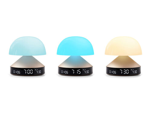 Светильник с часами и световым будильником Mina Sunrise 6